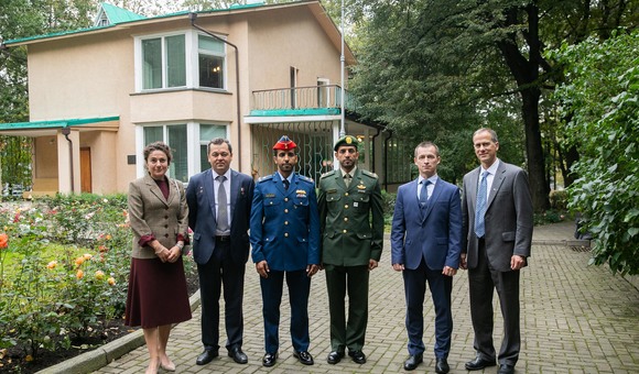 В рамках предполётной программы Дом-музей академика С.П. Королёва посетили члены экипажа МКС-61/62-ЭП-19 космонавт Роскосмоса Олег Скрипочка, астронавт НАСА Джессика Меир и первый астронавт ОАЭ Хаззаа Аль Мансури. Вместе с основным экипажем в Доме-музее побывали и дублёры.