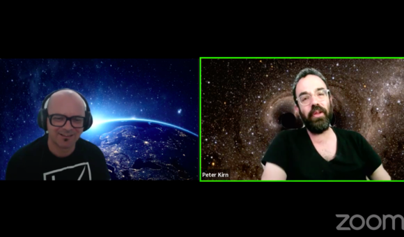 В рамках занятия Летней школы космического искусства Музея космонавтики и ARTYPICAL бельгийский художник Фредерик де Вильде рассказал о своей художественной практике, связанной с космосом.