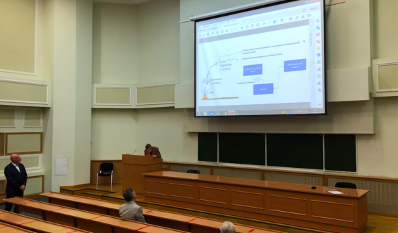 Павел Гайдук, методист первой категории Музея космонавтики, представил своё исследование «Уточнение расчетного района посадки Ю.А. Гагарина» на 10 Международном Аэрокосмическом конгрессе МГУ.