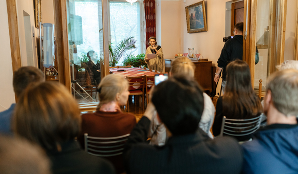 В Доме-музее академика С.П.Королёва в рамках акции «Ночь в музее» прошел поэтический вечер «Нежные письма сурового человека».