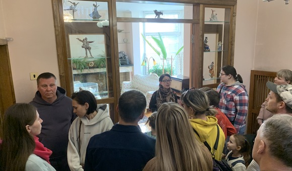 В Доме-музее академика С.П.Королёва состоялся пеший лекторий «Мой милый дом».