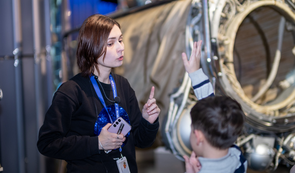 В Музее космонавтики прошёл День экскурсовода. 
