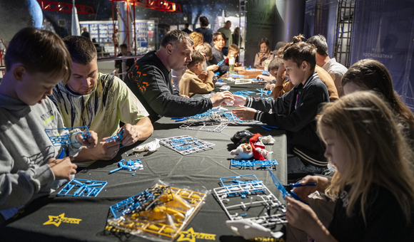 В Музее космонавтики прошёл мастер-класс "Конструкторы"