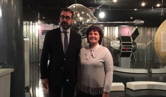 Руководство Музея космонавтики обсудило совместные проекты с музеями Малаги. Встреча прошла с Хосе Мария Луна Агилару, директором Фонда-музея Музея Пикассо «Casa Natal», «Центра Помпиду Малага» и филиала Русского музея Малаги.