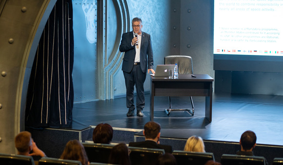 В Музее космонавтики прошла встреча глав представительства Европейского космического агентства.  