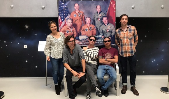 В Музее космонавтики побывала американская певица Mary McBride вместе со своими музыкантами.